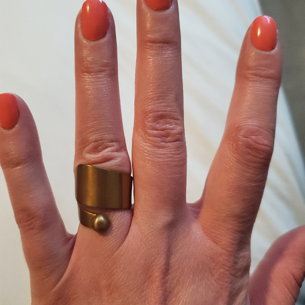 Brass Wrap Ring